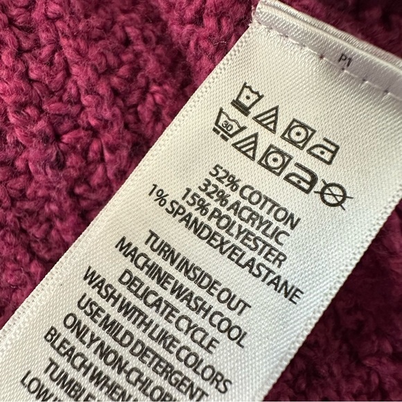 Rachel Zoe Pink Cowl Neck Sweater with Ribbed Knit - Picture 5 of 5